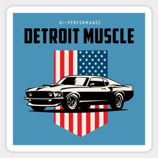 Detroit Muscle Magnet